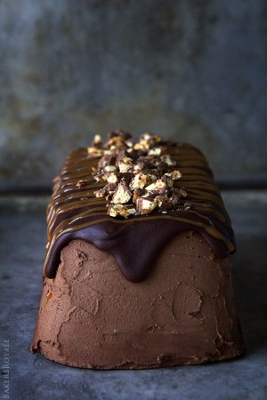 Volcan de chocolate